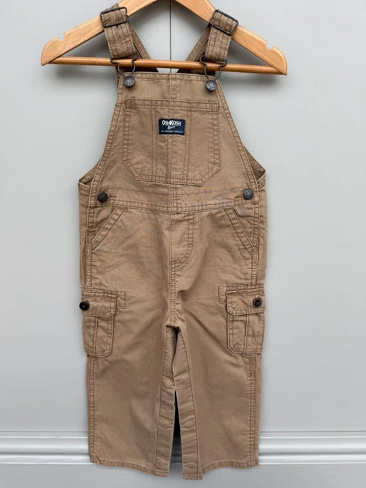 Oshkosh Cargo Brown Dungarees 24M