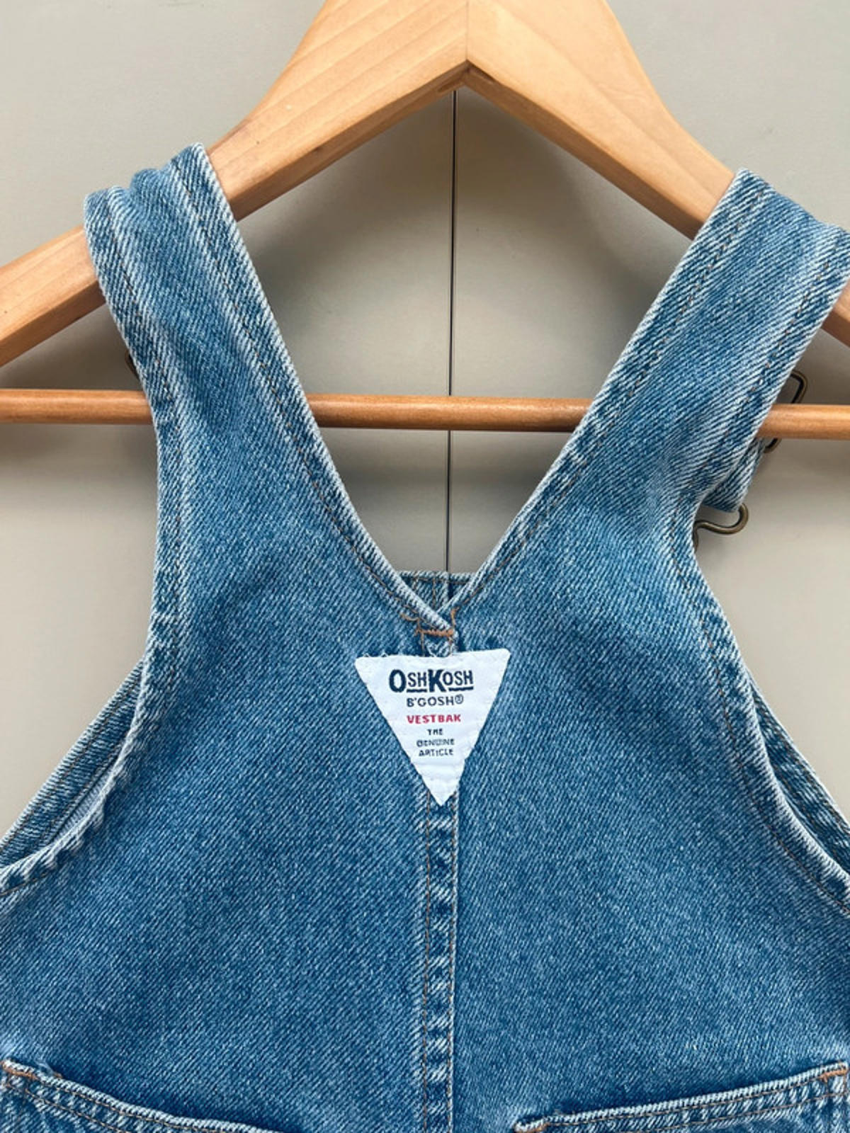 Oshkosh Vintage Shortall Dungarees 2T