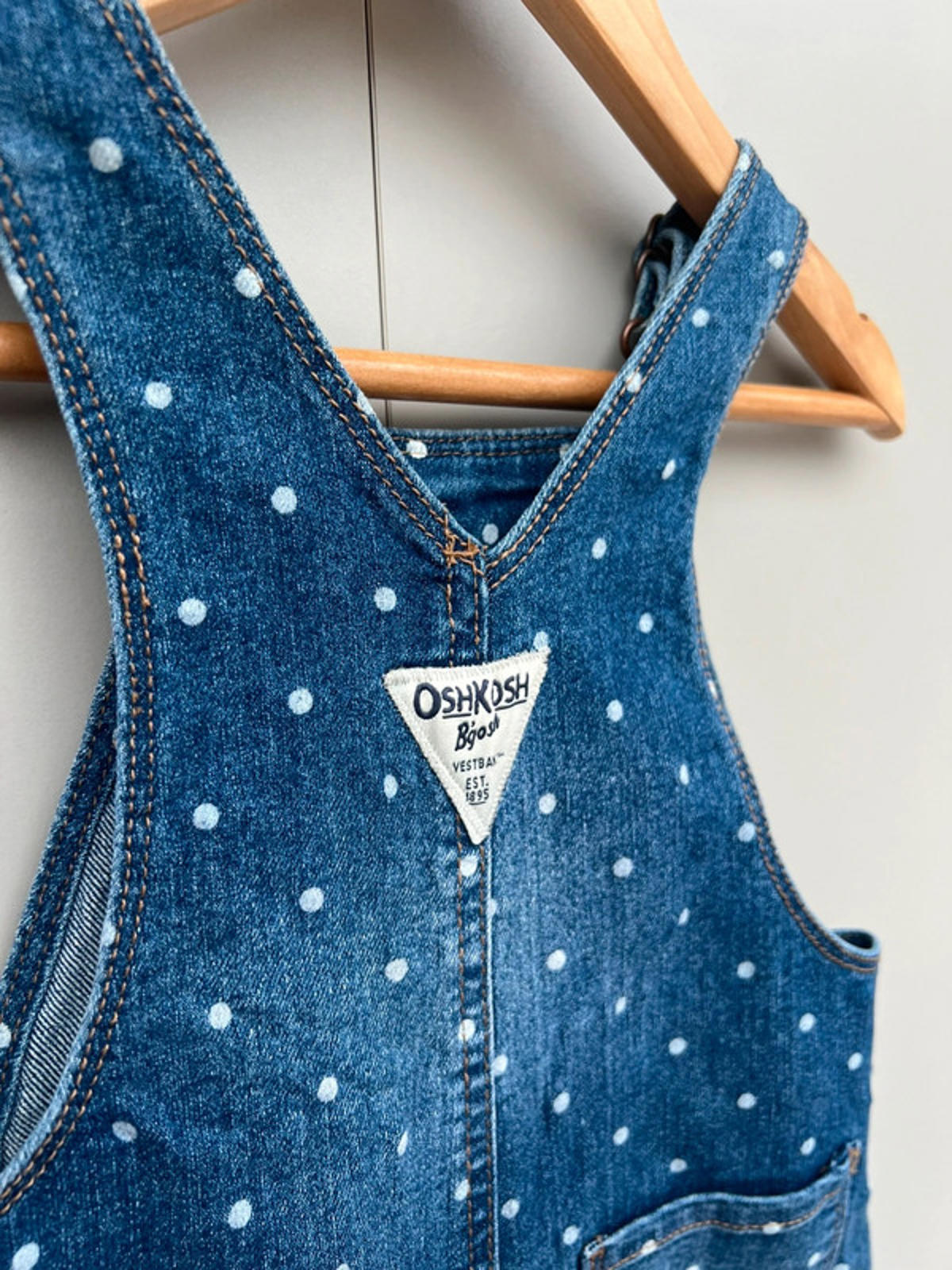 Oshkosh Polka Dot Dungarees 18M