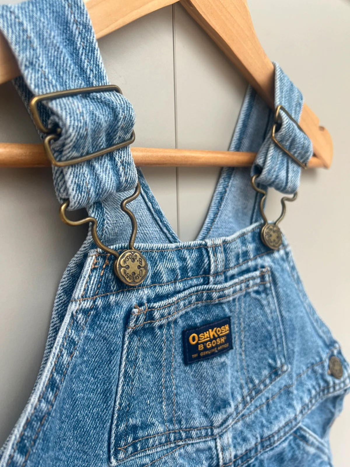 Oshkosh Vintage Shortall Dungarees 2T