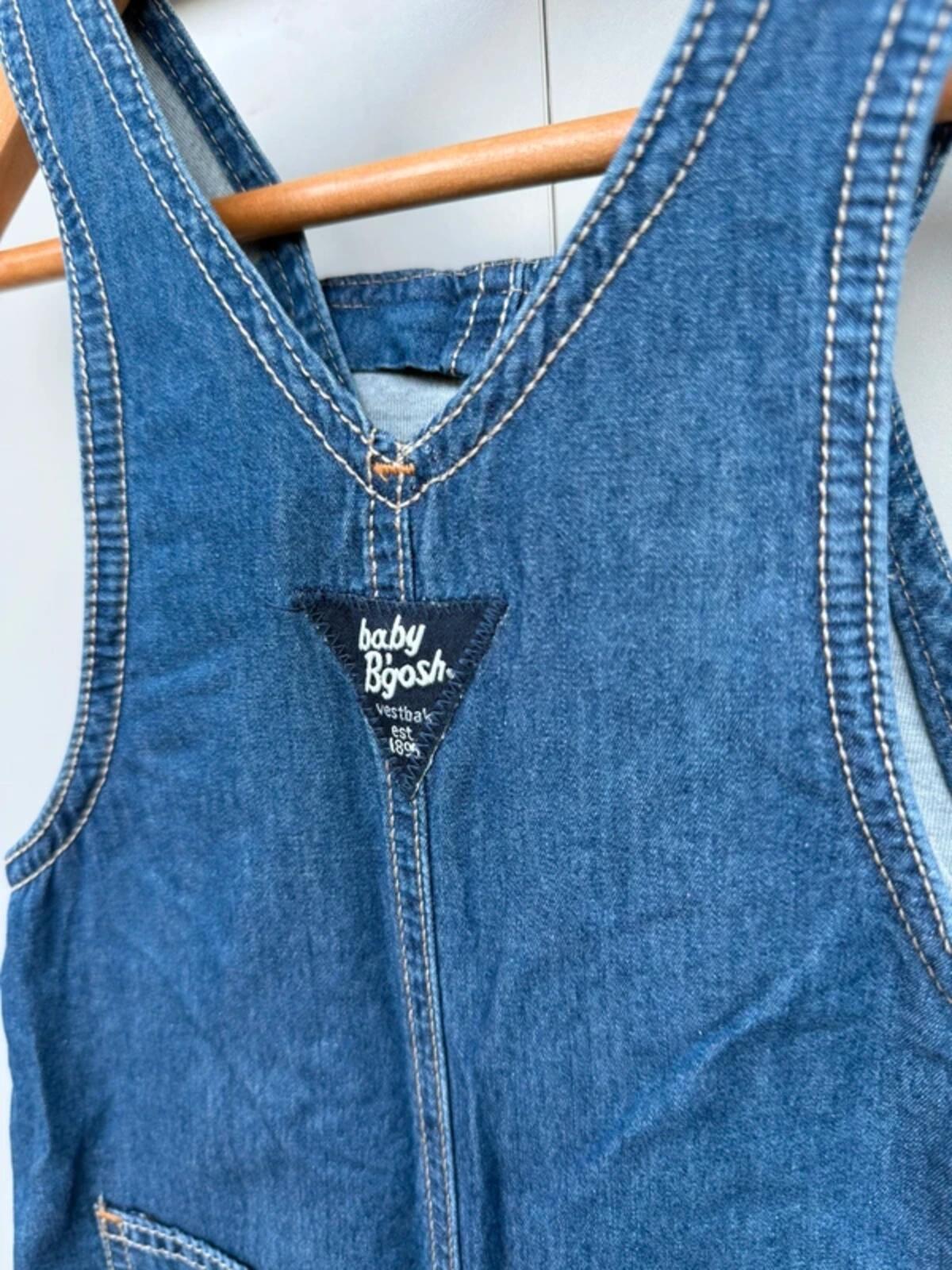 Oshkosh Unisex Denim Soft Dungarees 24M