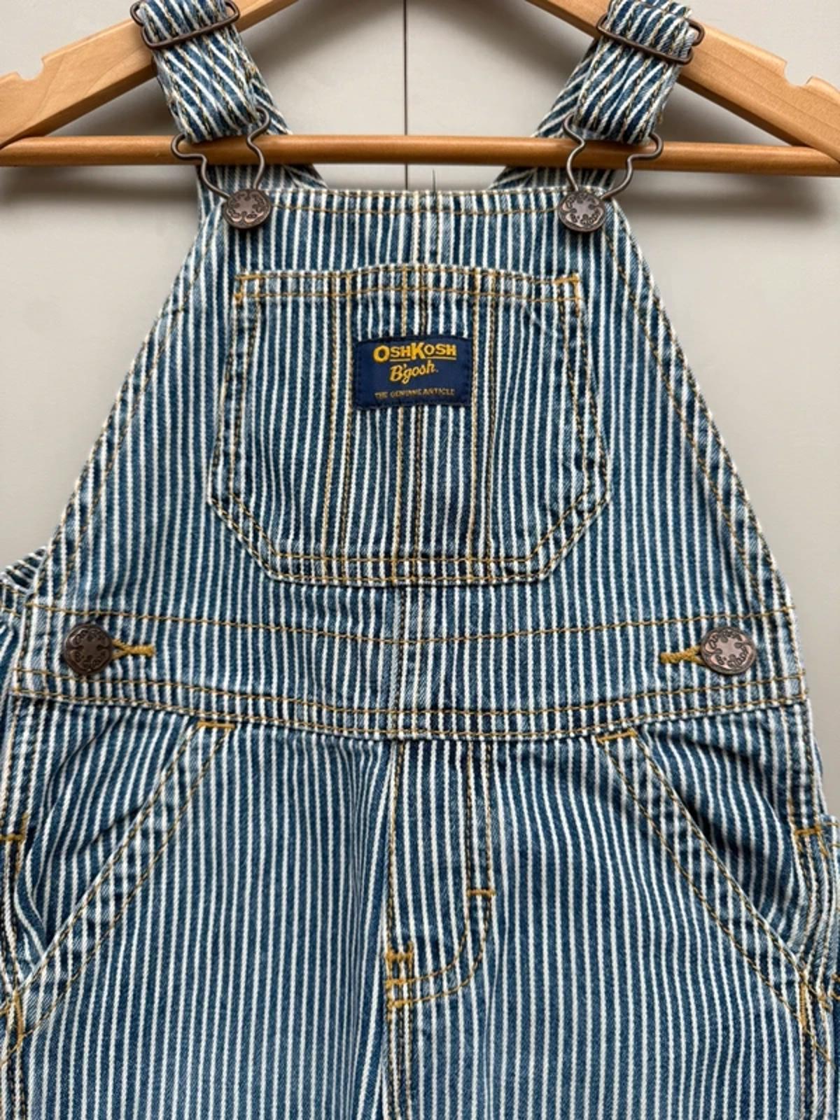 Oshkosh Vintage Hickory Dungarees 18M