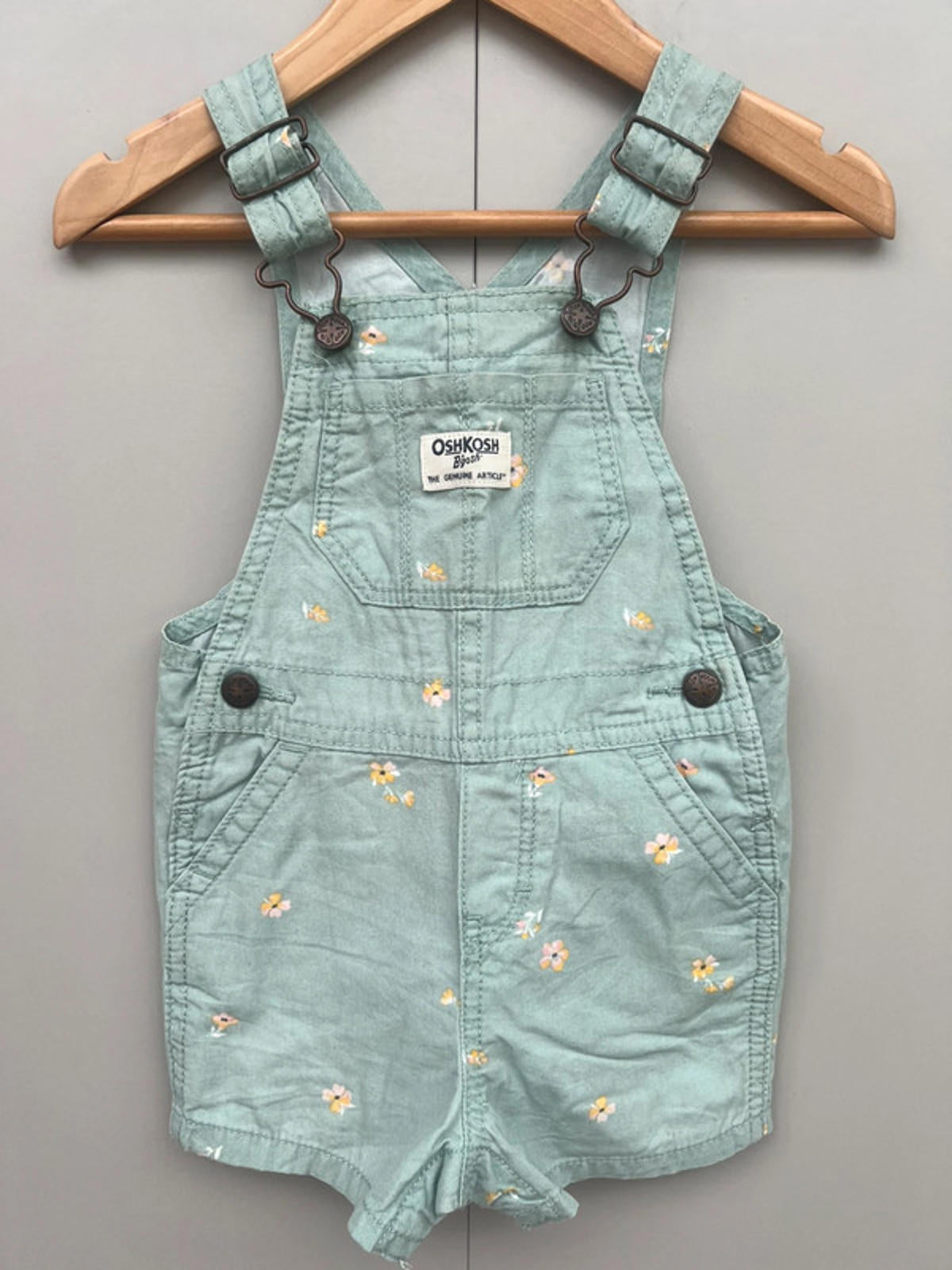 Oshkosh Floral Shortalls 18M