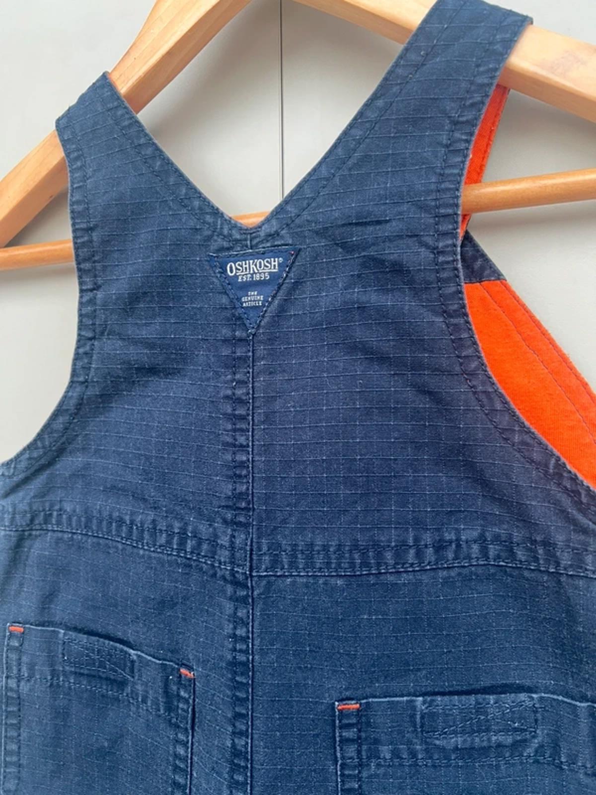 Oshkosh Vintage Navy Dungarees 3-6M