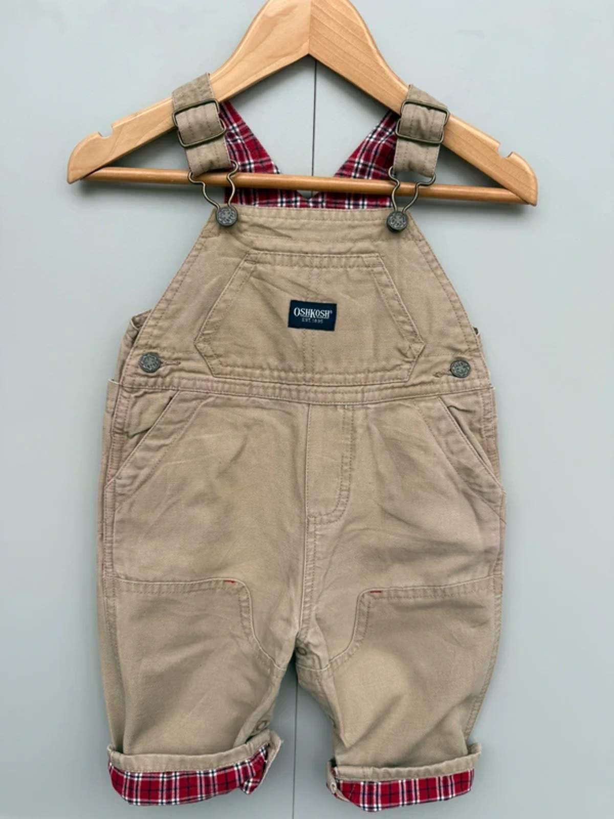 Oshkosh Vintage Cargo Dungarees 3/6M