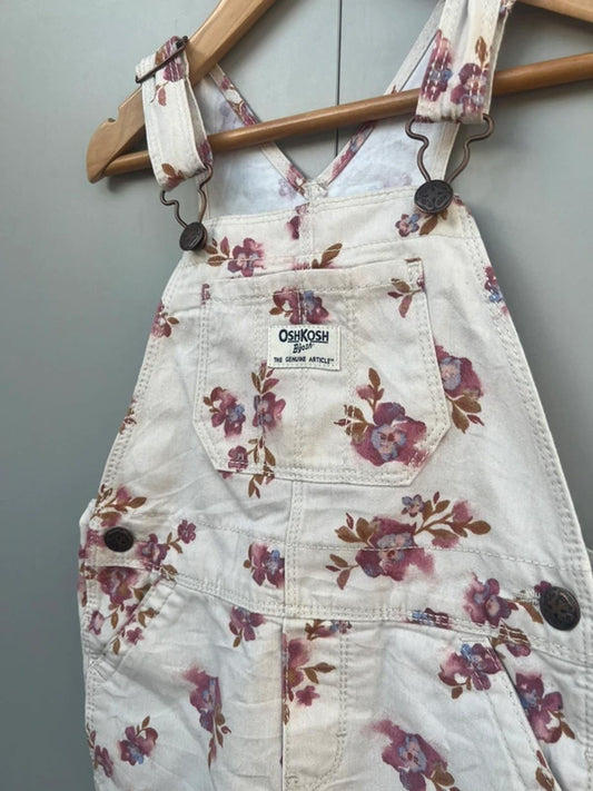 Oshkosh Floral Dungarees 3T