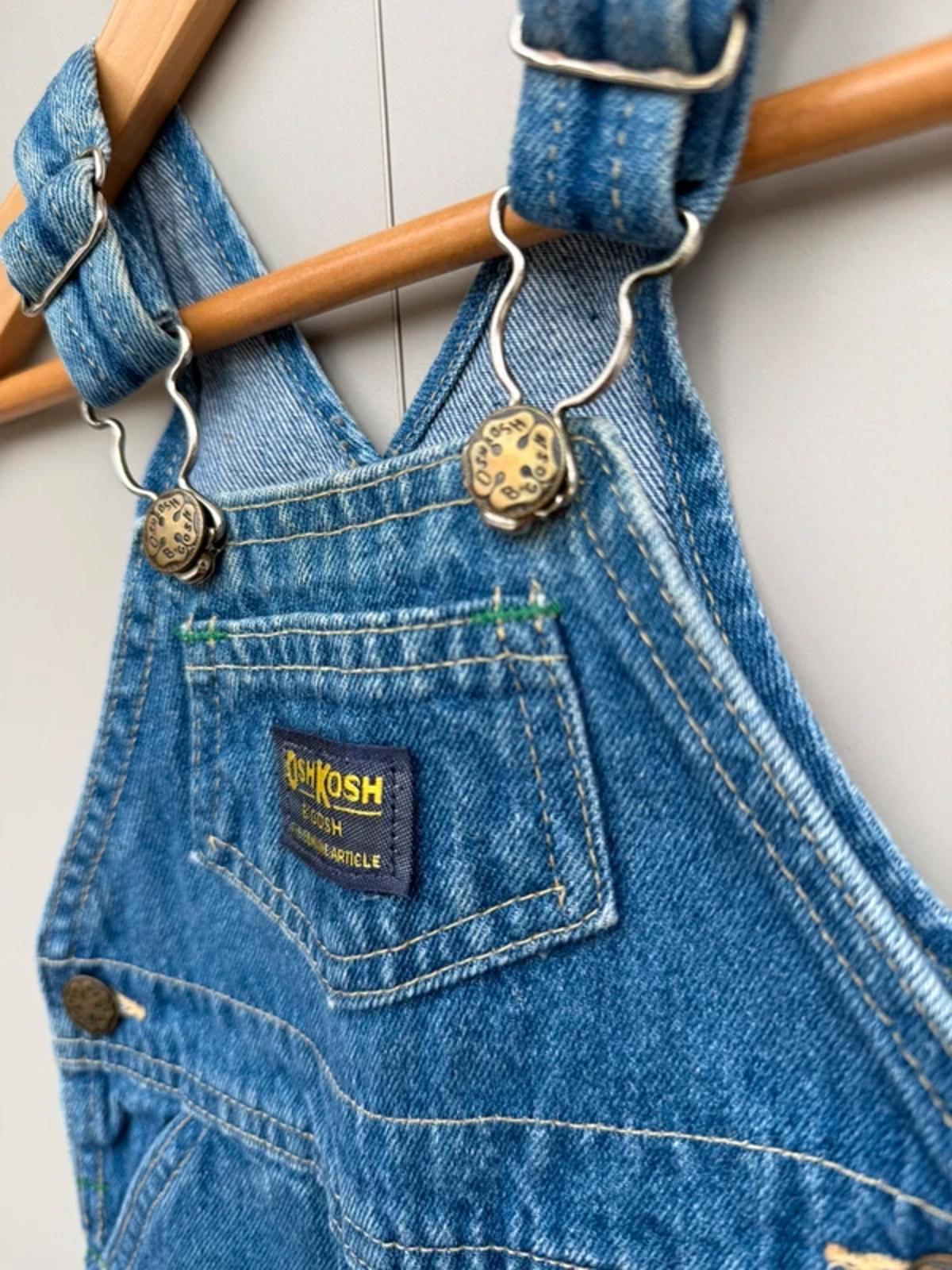 Oshkosh Vintage Denim Dungarees 12M