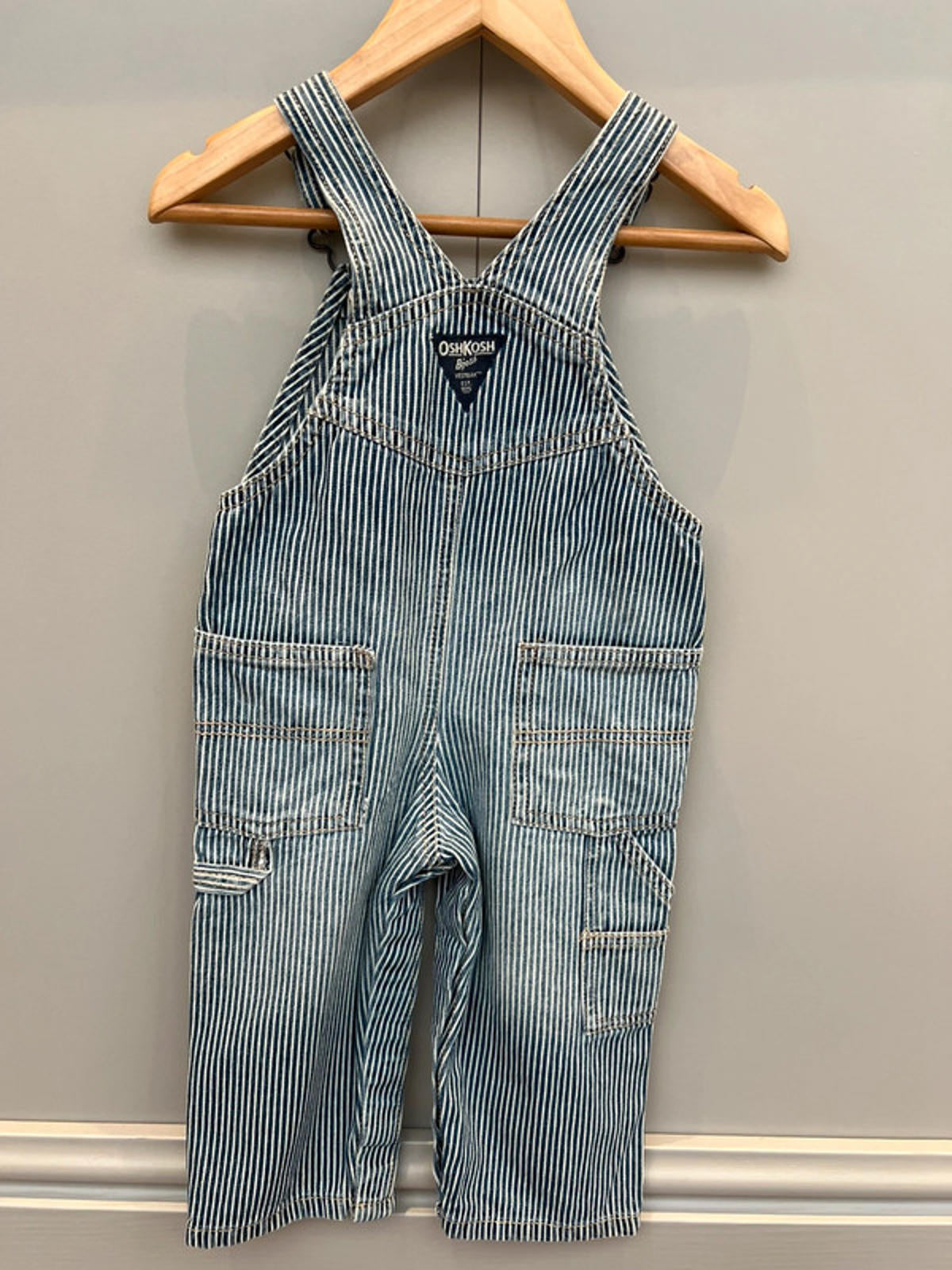 Oshkosh Hickory Dungarees 18M