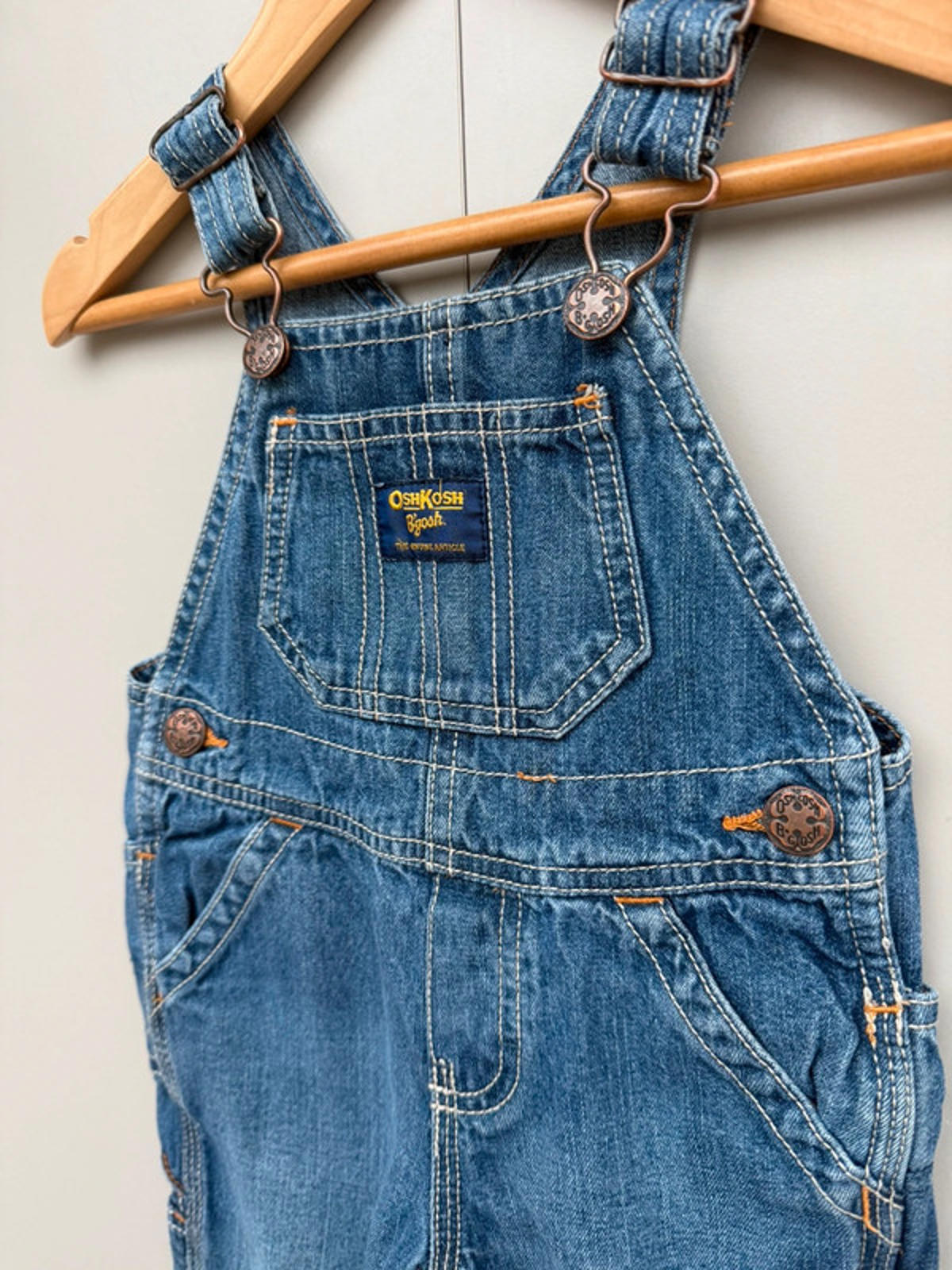 Oshkosh Classic Denim Dungarees 9M