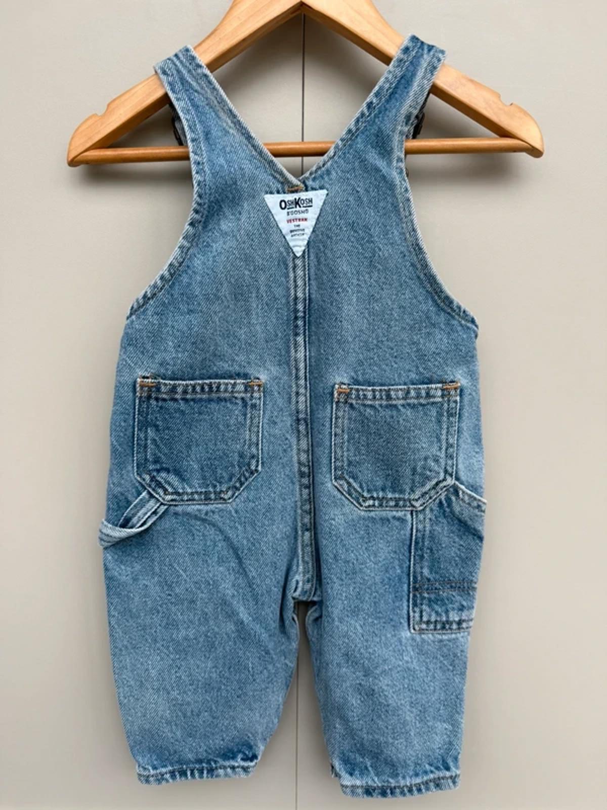 Oshkosh Vintage Denim Dungarees 6/9M