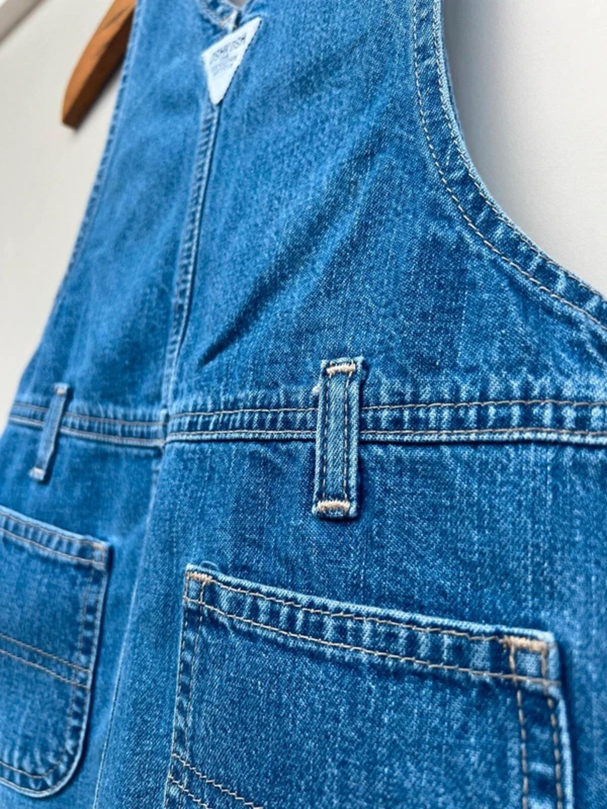 Oshkosh Vintage Classic Denim Dress Girls Age 6