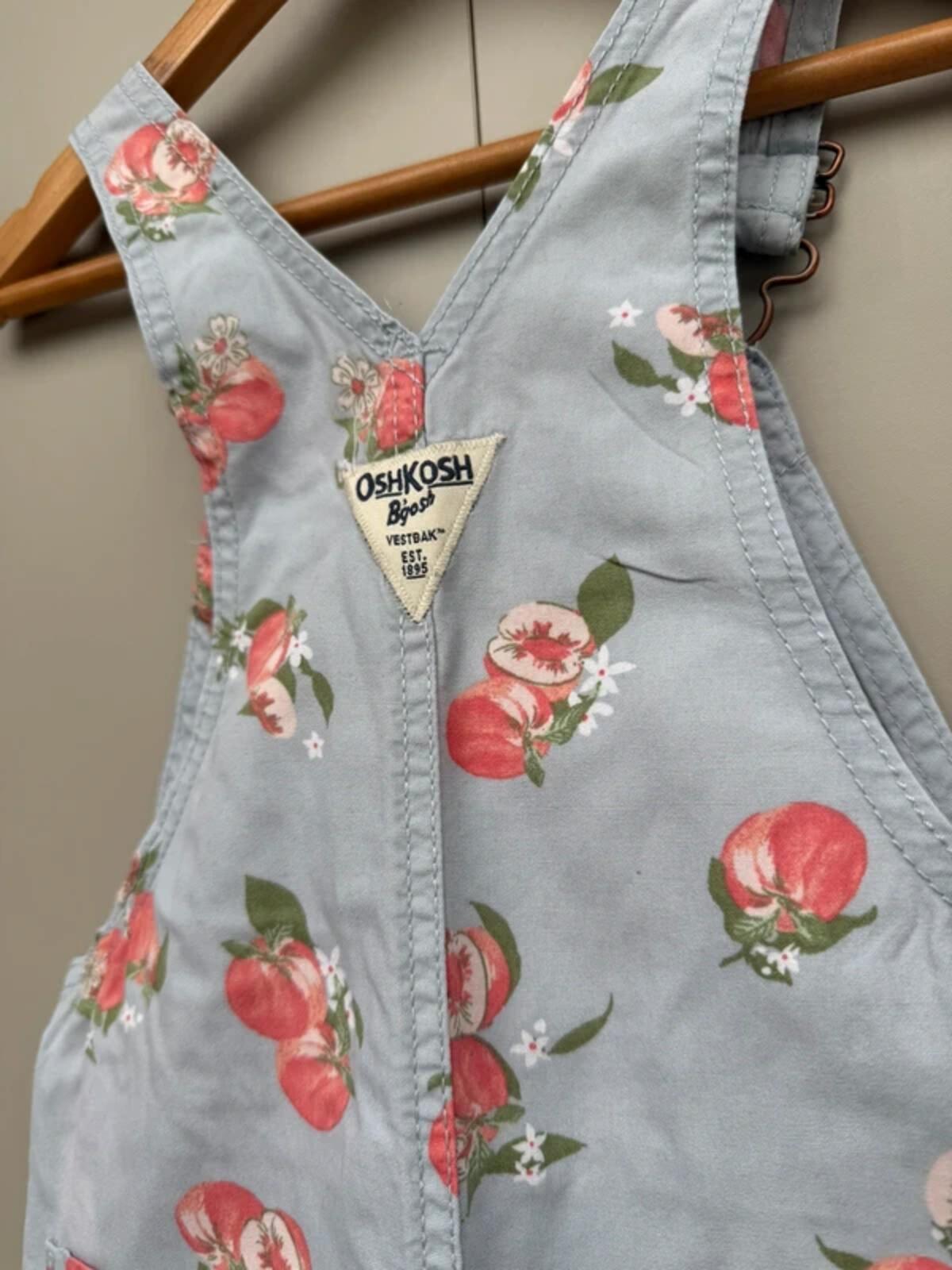 Oshkosh Fruit Shortalls Dungarees 3T