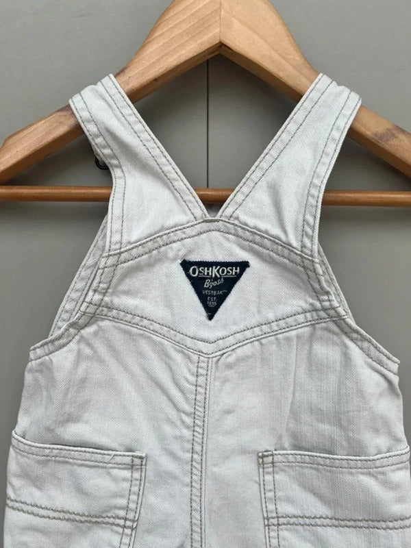 Oshkosh Off-White Dungarees 6M