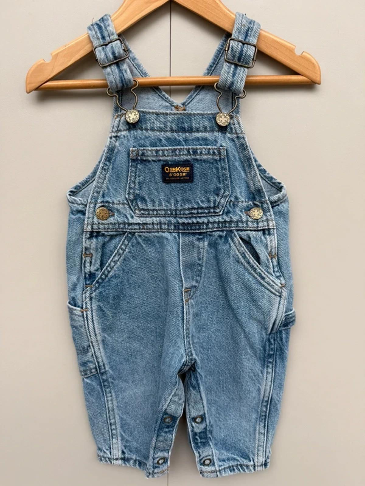 Oshkosh Vintage Denim Dungarees 6/9M