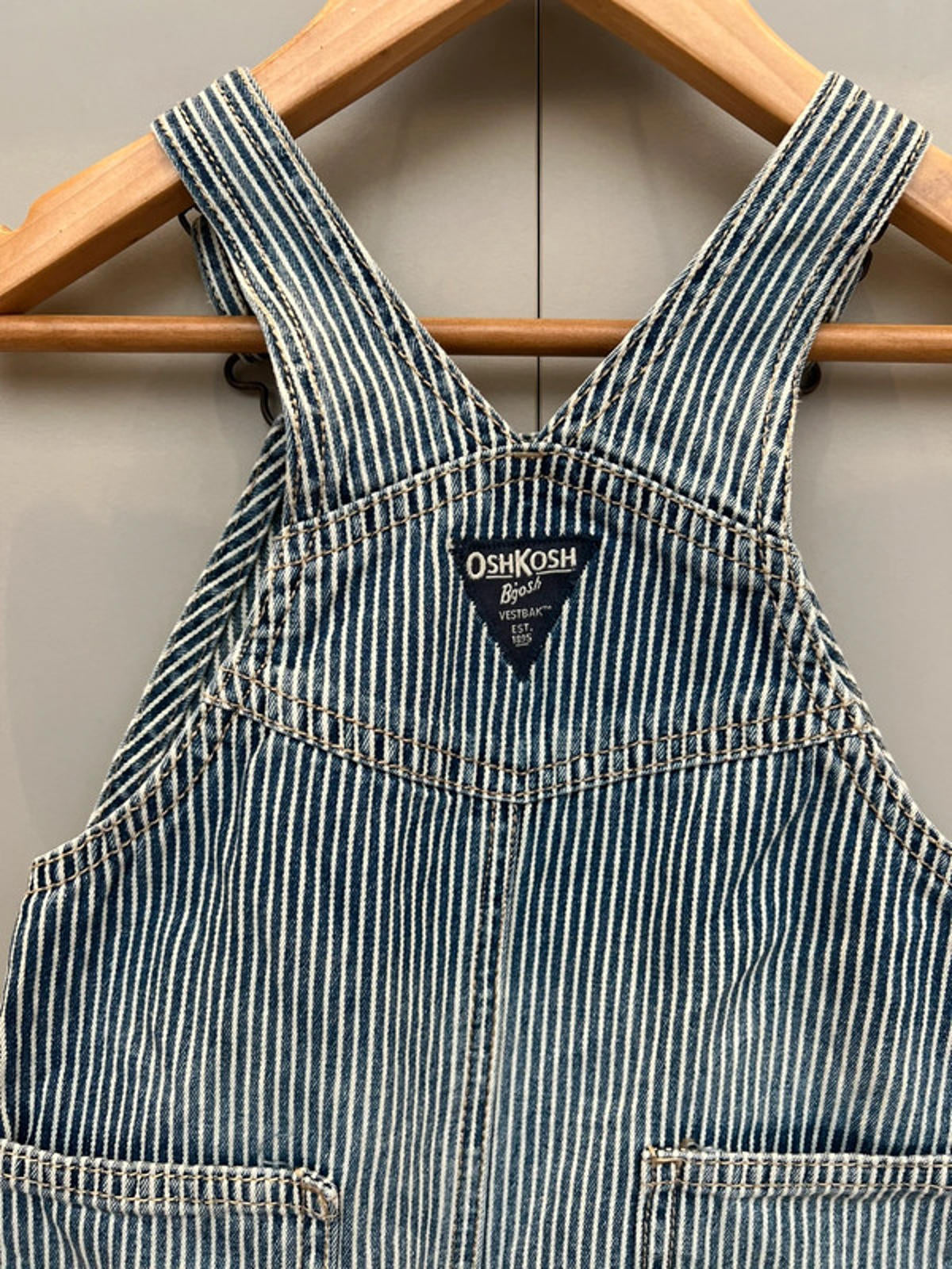 Oshkosh Hickory Dungarees 18M
