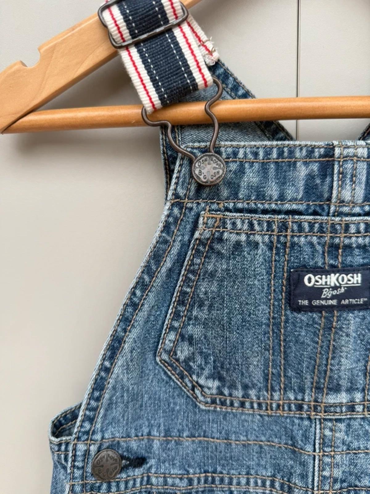 Oshkosh Denim Dungarees 12-18M