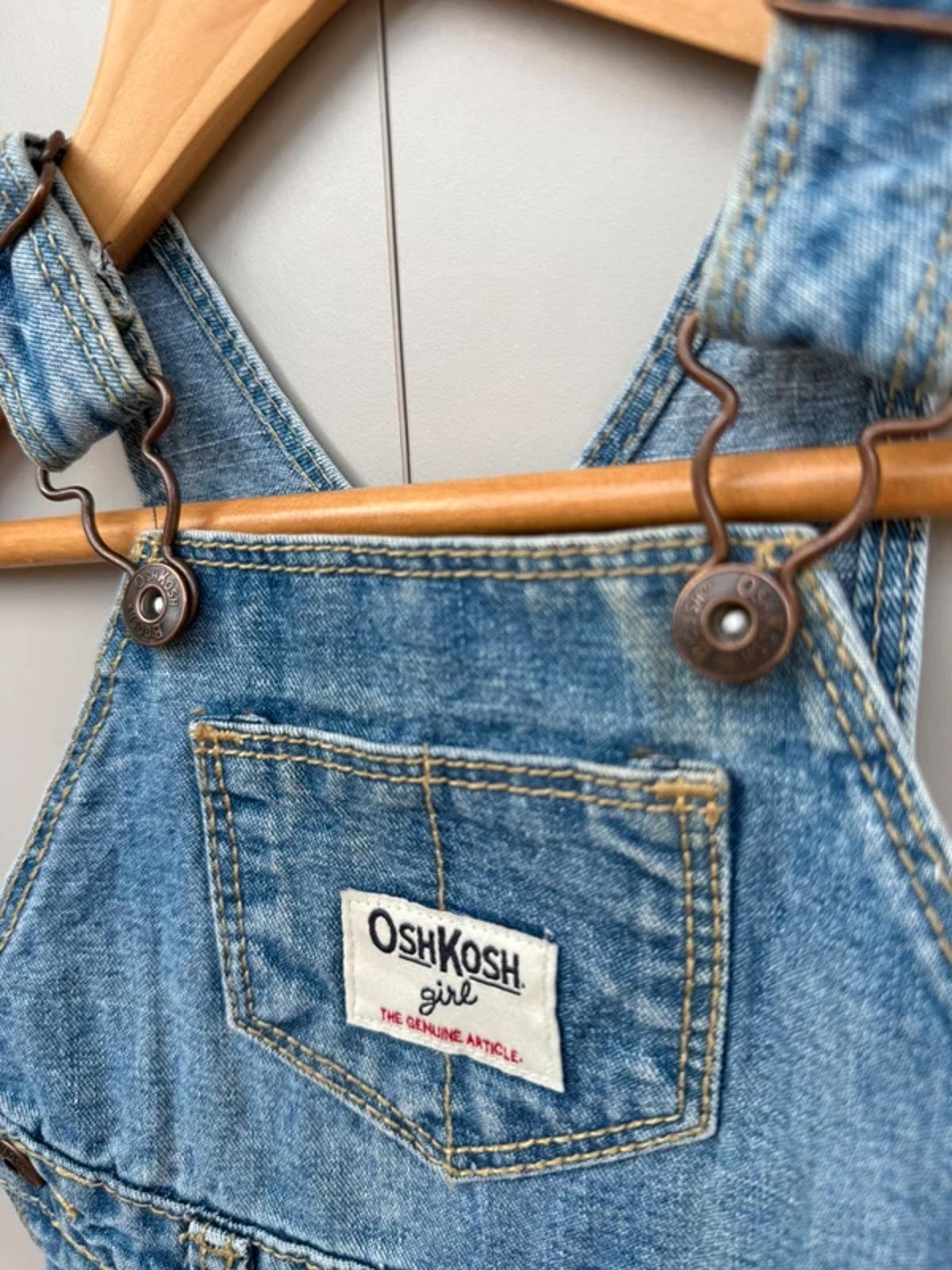 Oshkosh Denim Shortall Dungarees 6M