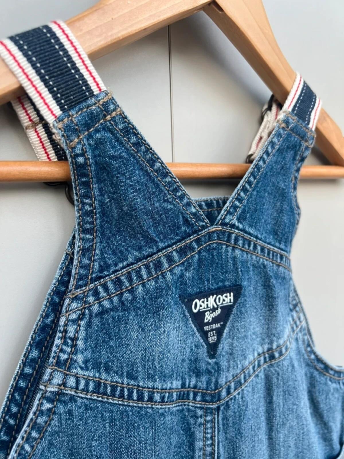 Oshkosh Classic Denim Dungarees 12-18M