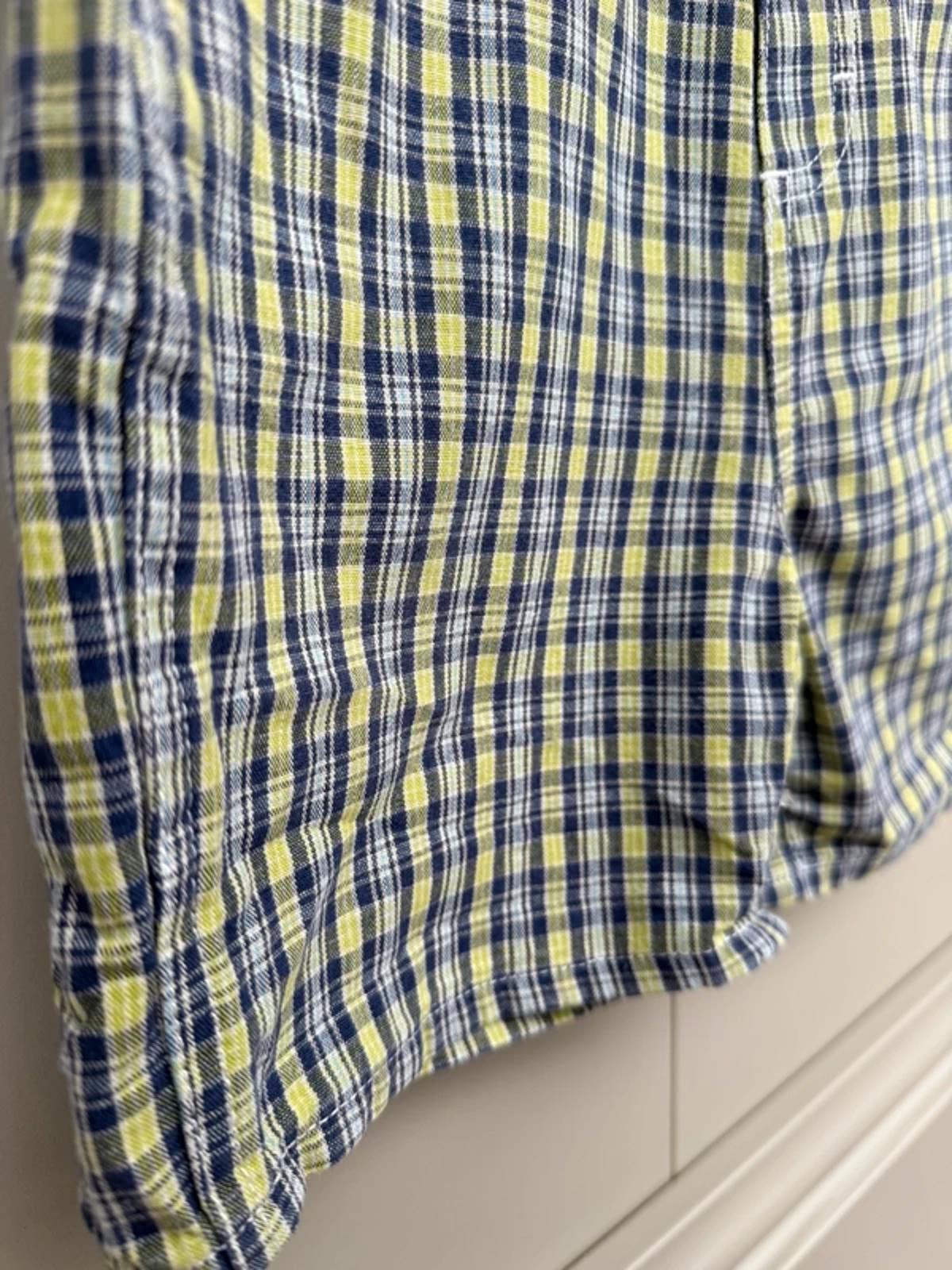 Oshkosh Vintage Frog Check Shortalls 18M