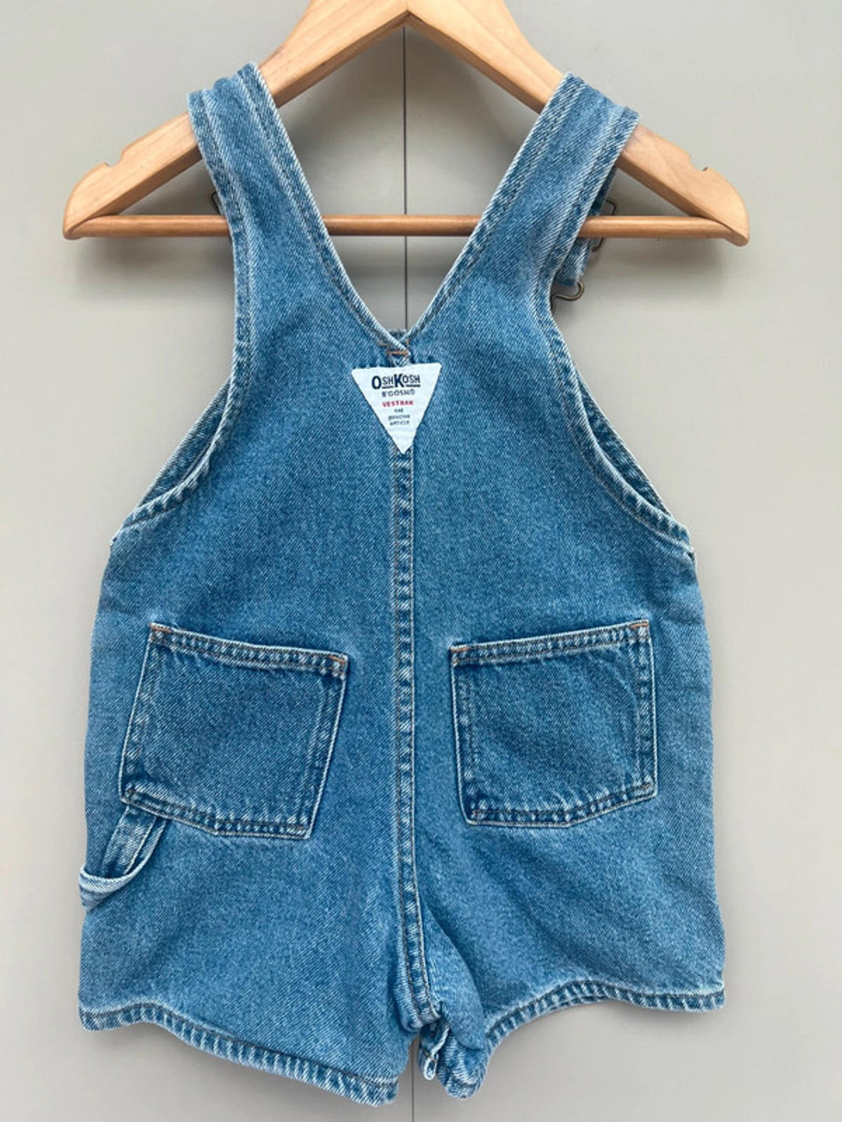 Oshkosh Vintage Shortall Dungarees 2T
