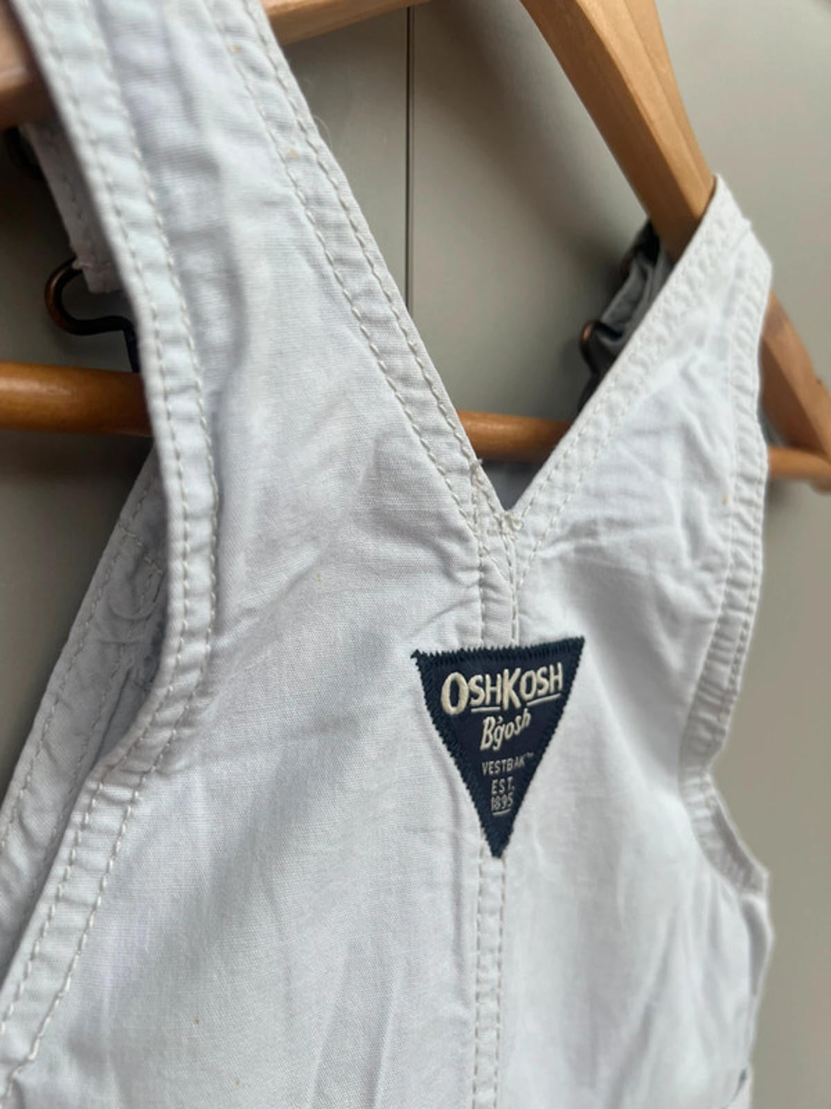 Oshkosh Stone Cargo Dungarees 12M