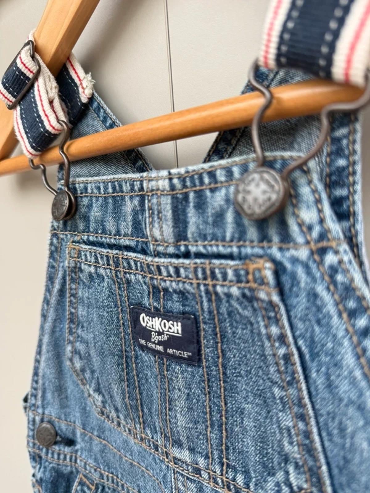 Oshkosh Denim Dungarees 12-18M
