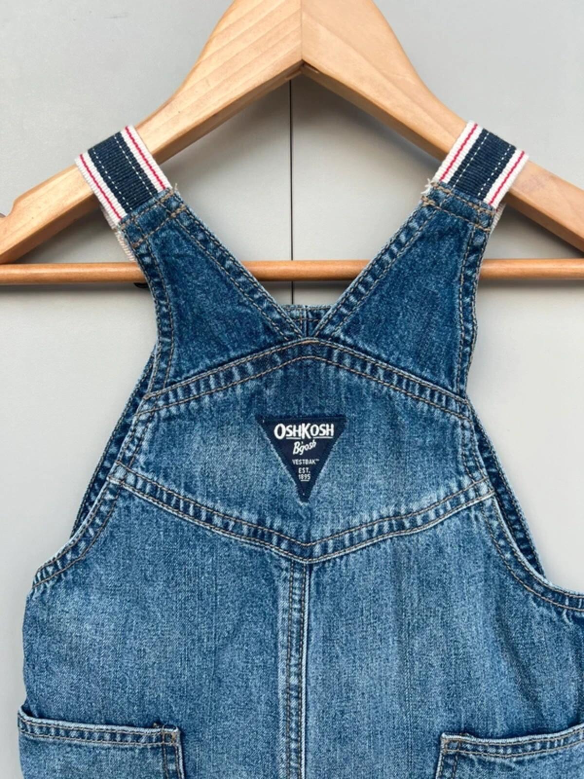 Oshkosh Classic Denim Dungarees 12-18M