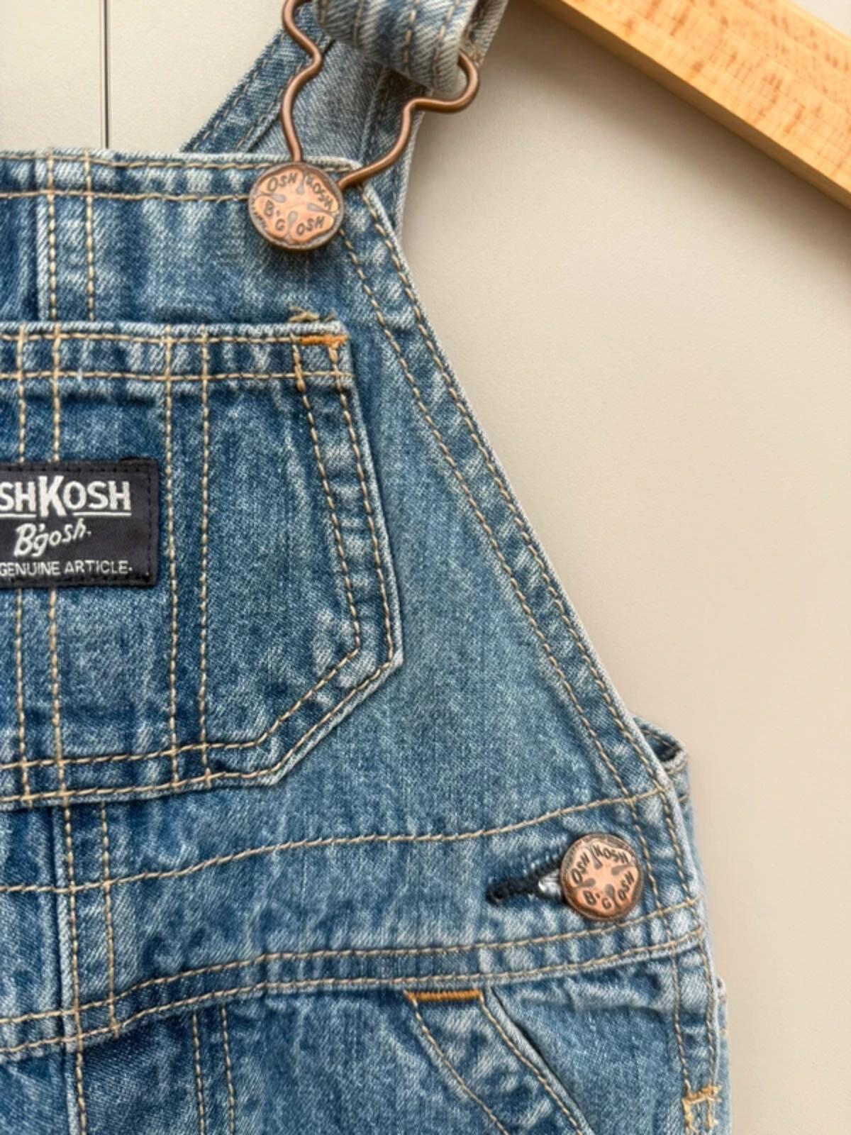 Oshkosh Classic Denim Dungarees 6M