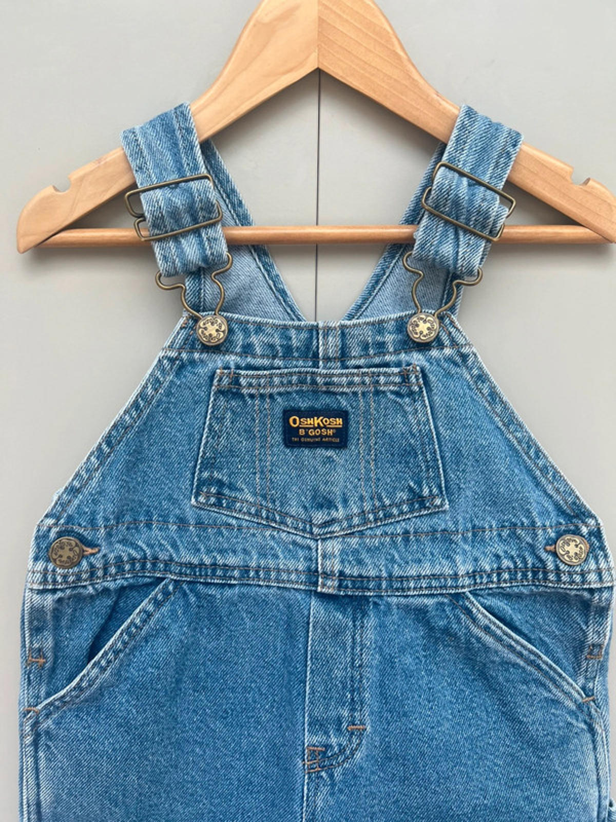 Oshkosh Vintage Shortall Dungarees 2T