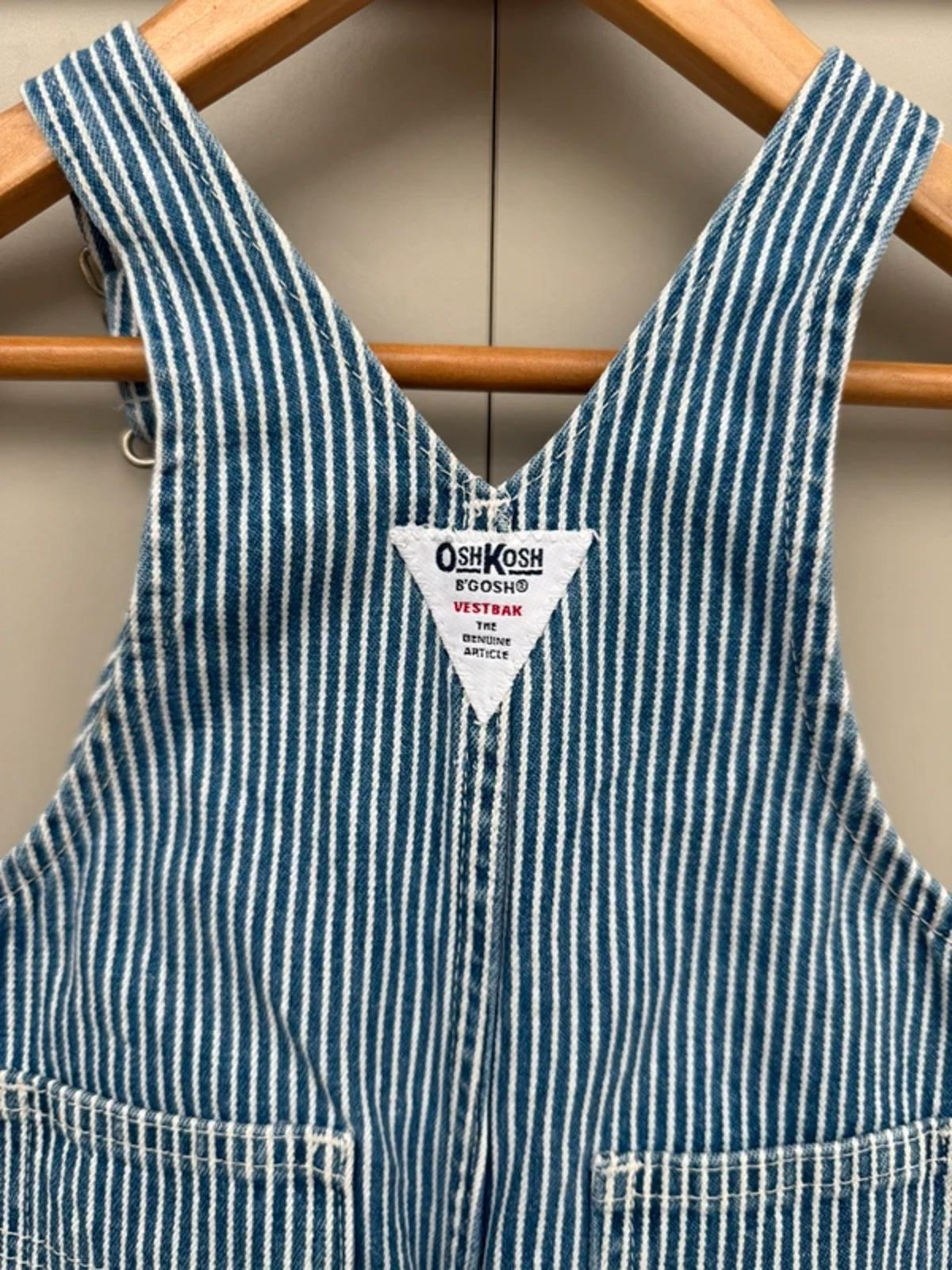 Oshkosh Vintage Hickory Dungarees 9M