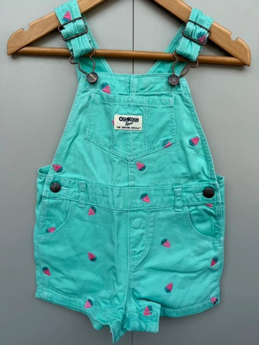 Oshkosh Strawberry Shortall Dungarees 18M