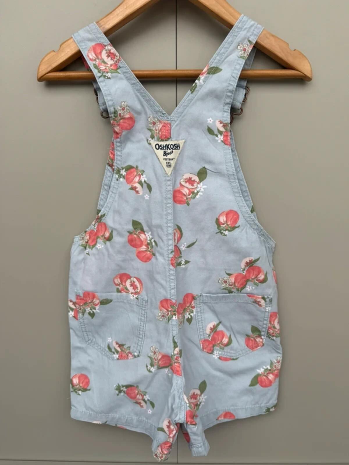 Oshkosh Fruit Shortalls Dungarees 3T