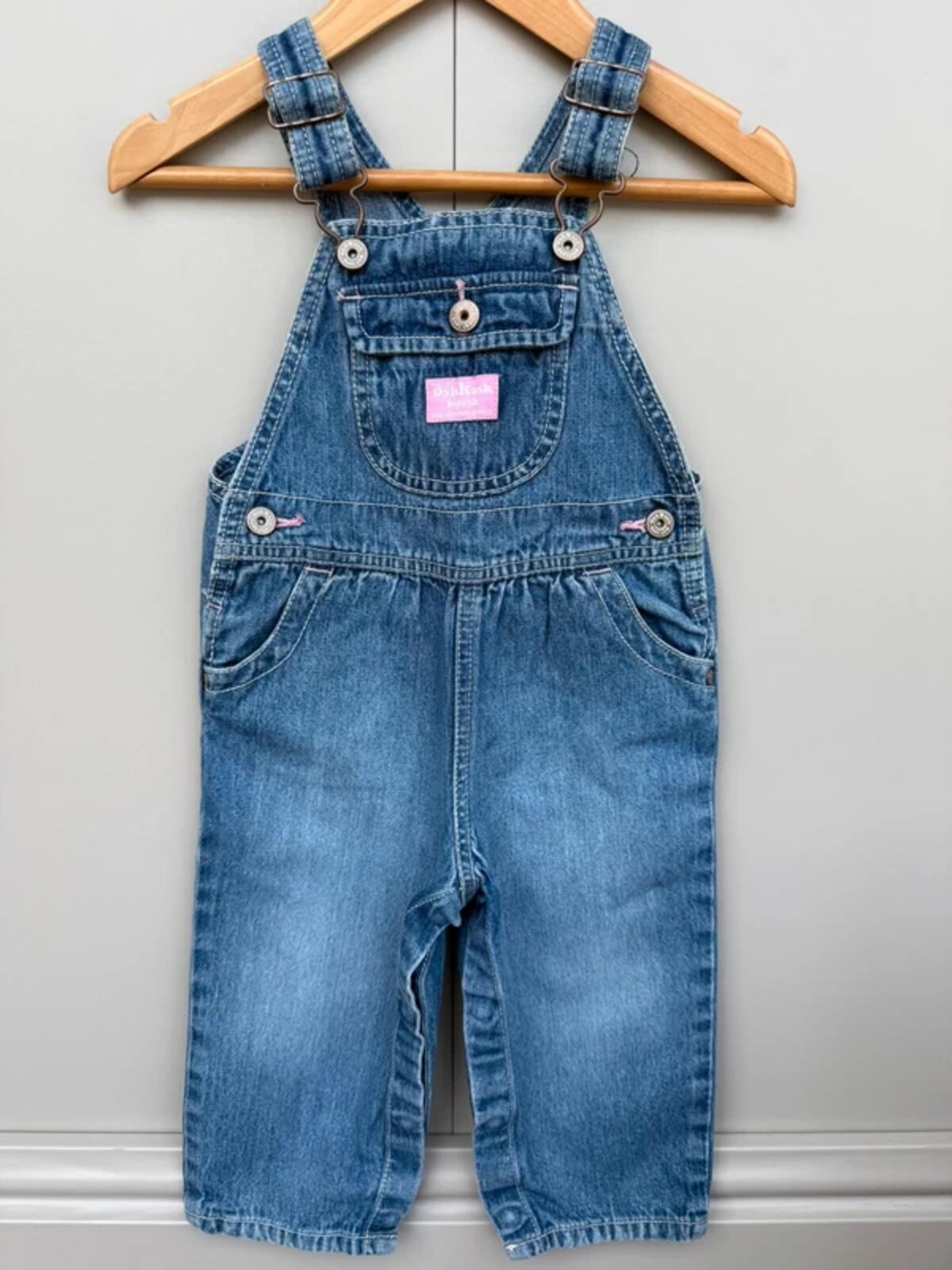 Oshkosh Vintage Denim Dungarees 18M