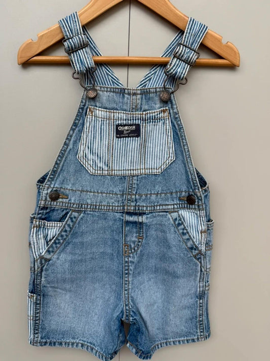 Oshkosh Denim Striped Dungarees 24M