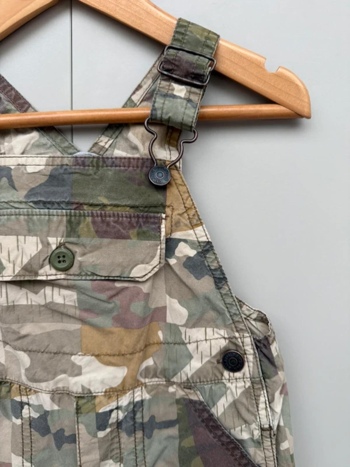 Oshkosh Camouflage Shortall Dungarees 18M