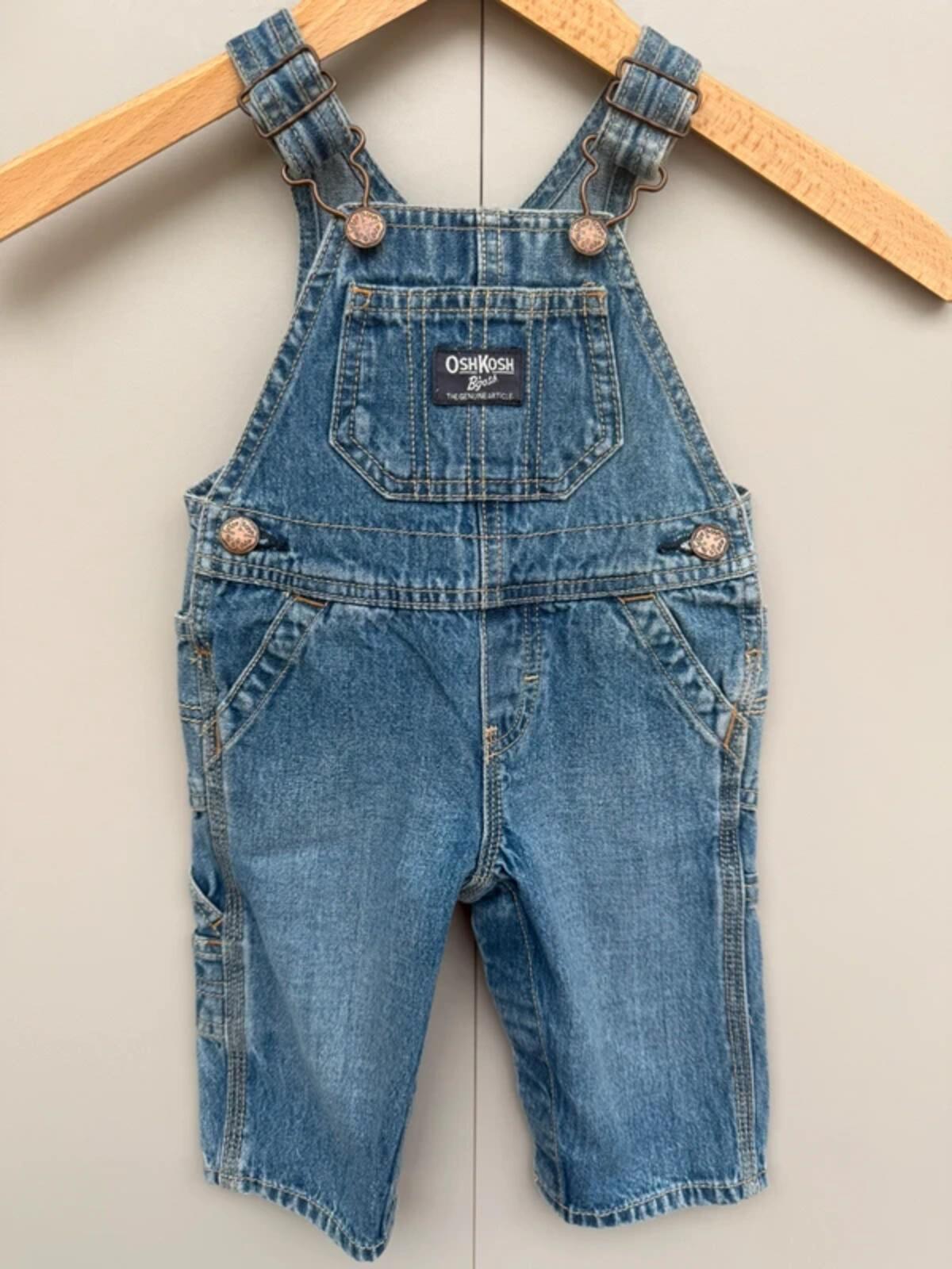Oshkosh Classic Denim Dungarees 6M