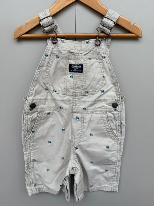 Oshkosh Boat Shortall Dungarees 24M