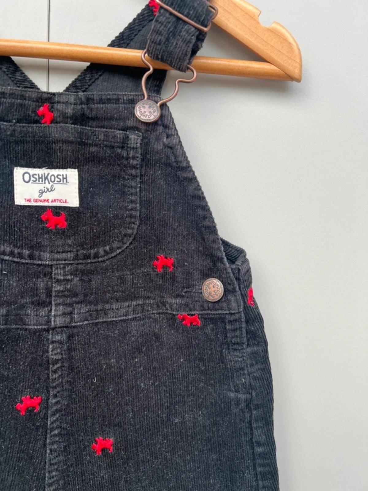 Oshkosh Corduroy Dog Dress 24M
