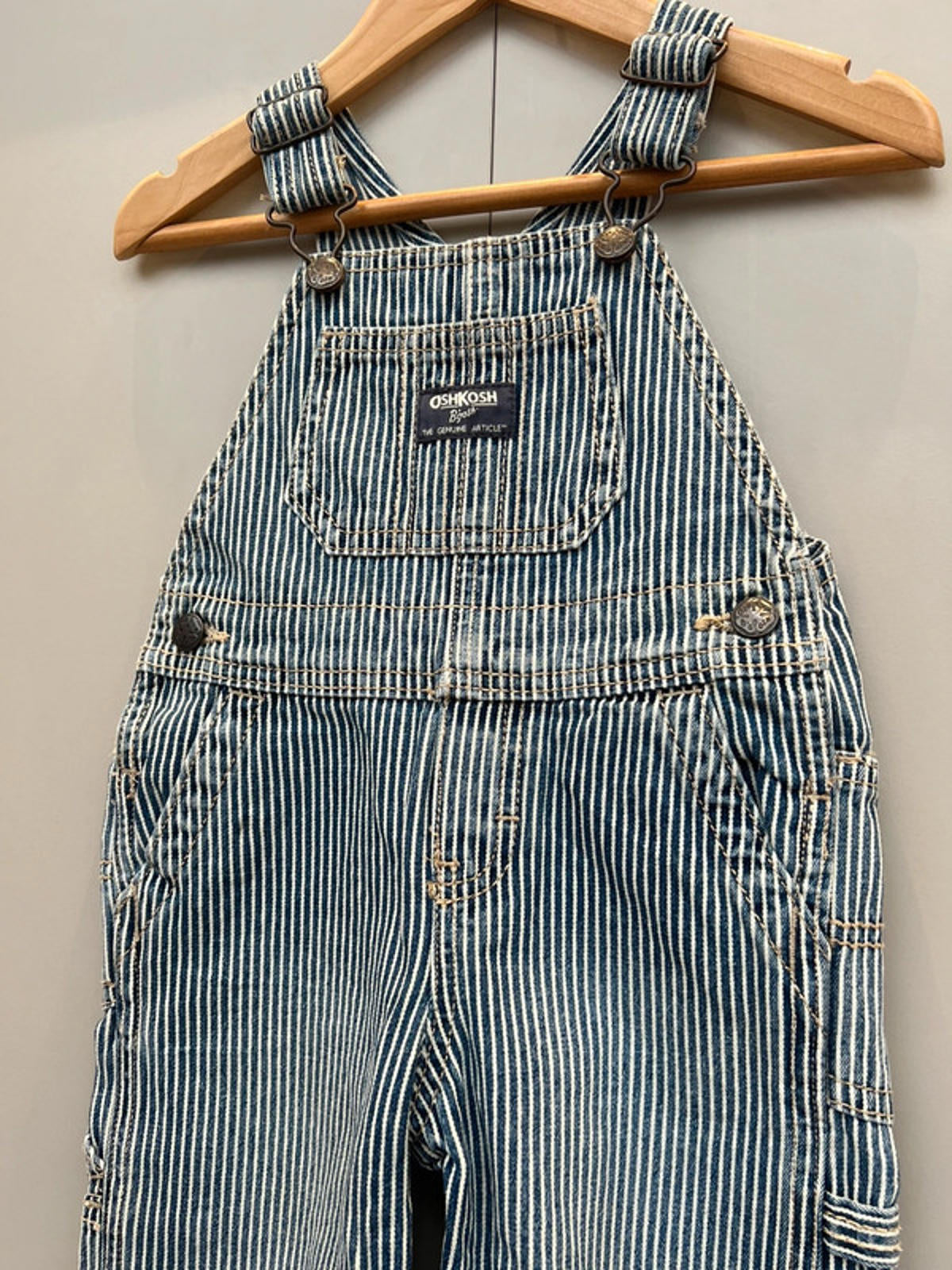 Oshkosh Hickory Dungarees 18M
