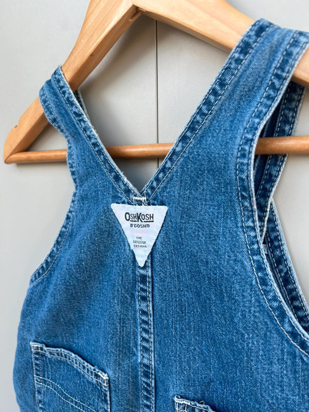 Oshkosh Vintage Denim Dungarees 12M