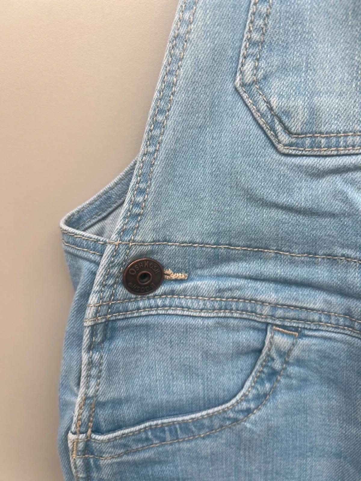 Oshkosh Lace Denim Shortalls 5T