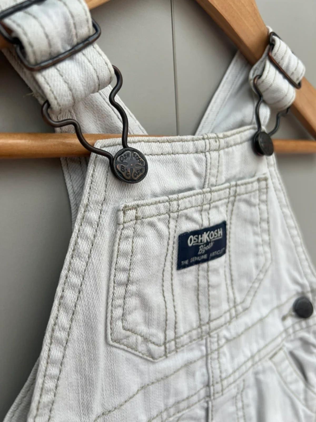 Oshkosh Off-White Dungarees 6M