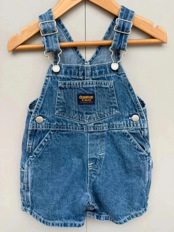 Oshkosh Vintage Denim Shortall Dungarees 12M