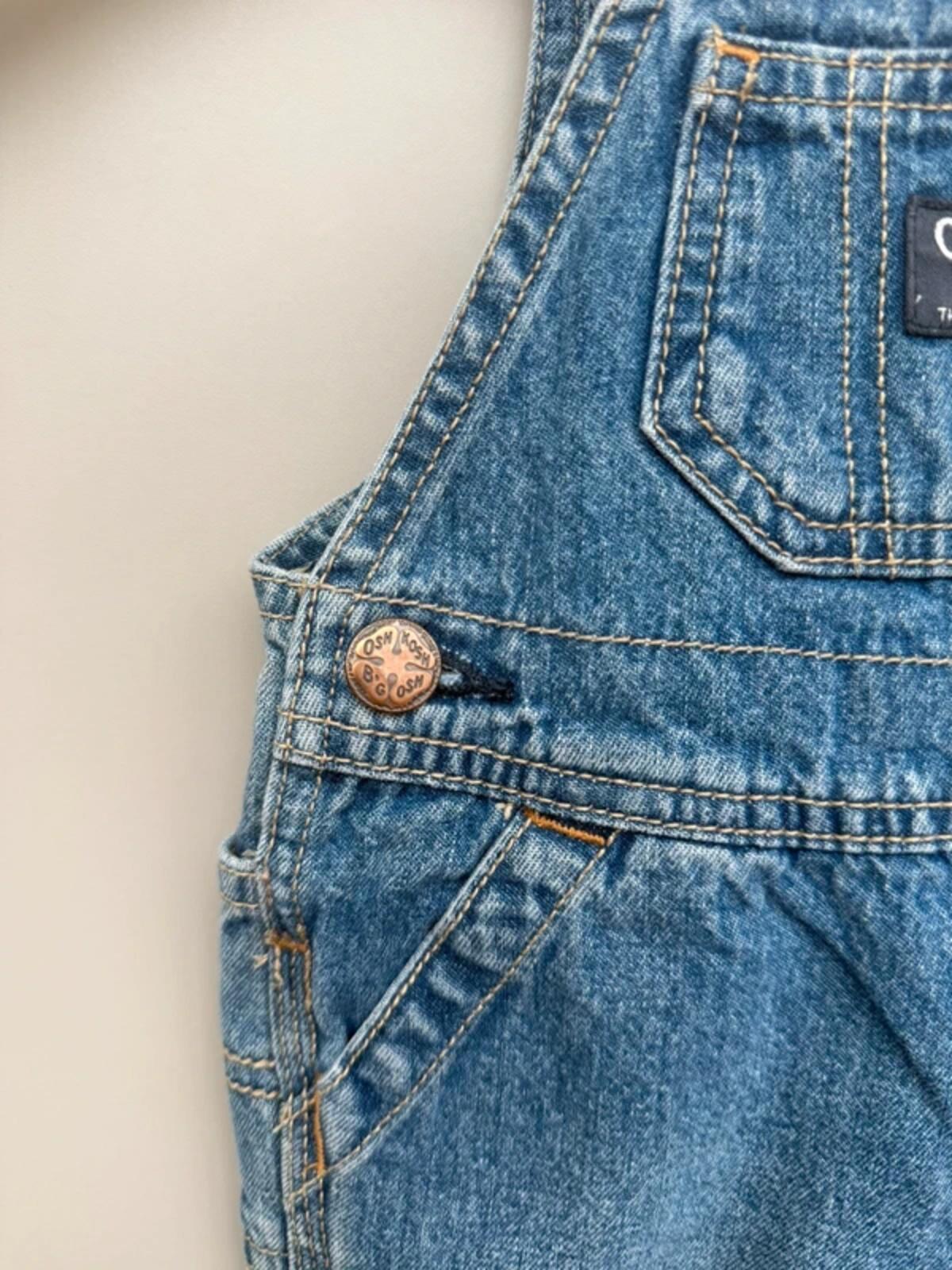Oshkosh Classic Denim Dungarees 6M