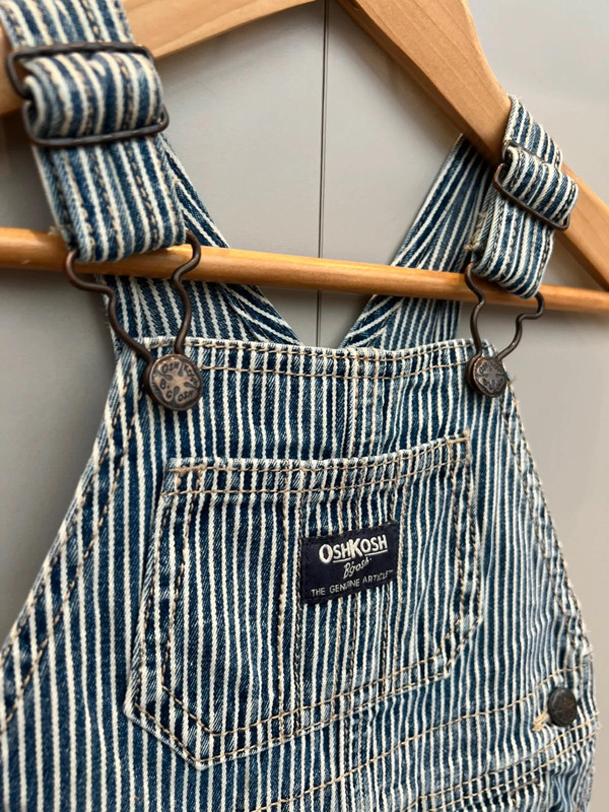 Oshkosh Hickory Dungarees 18M