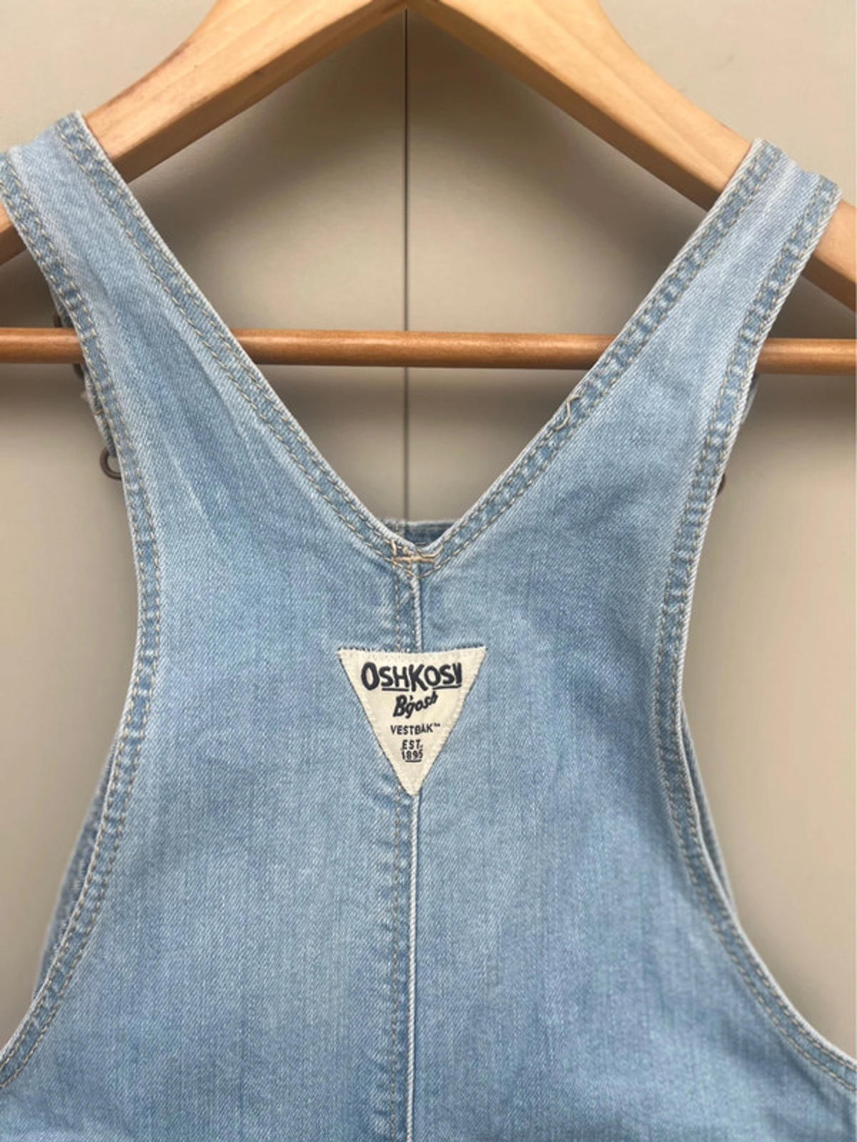 Oshkosh Lace Denim Shortalls 5T