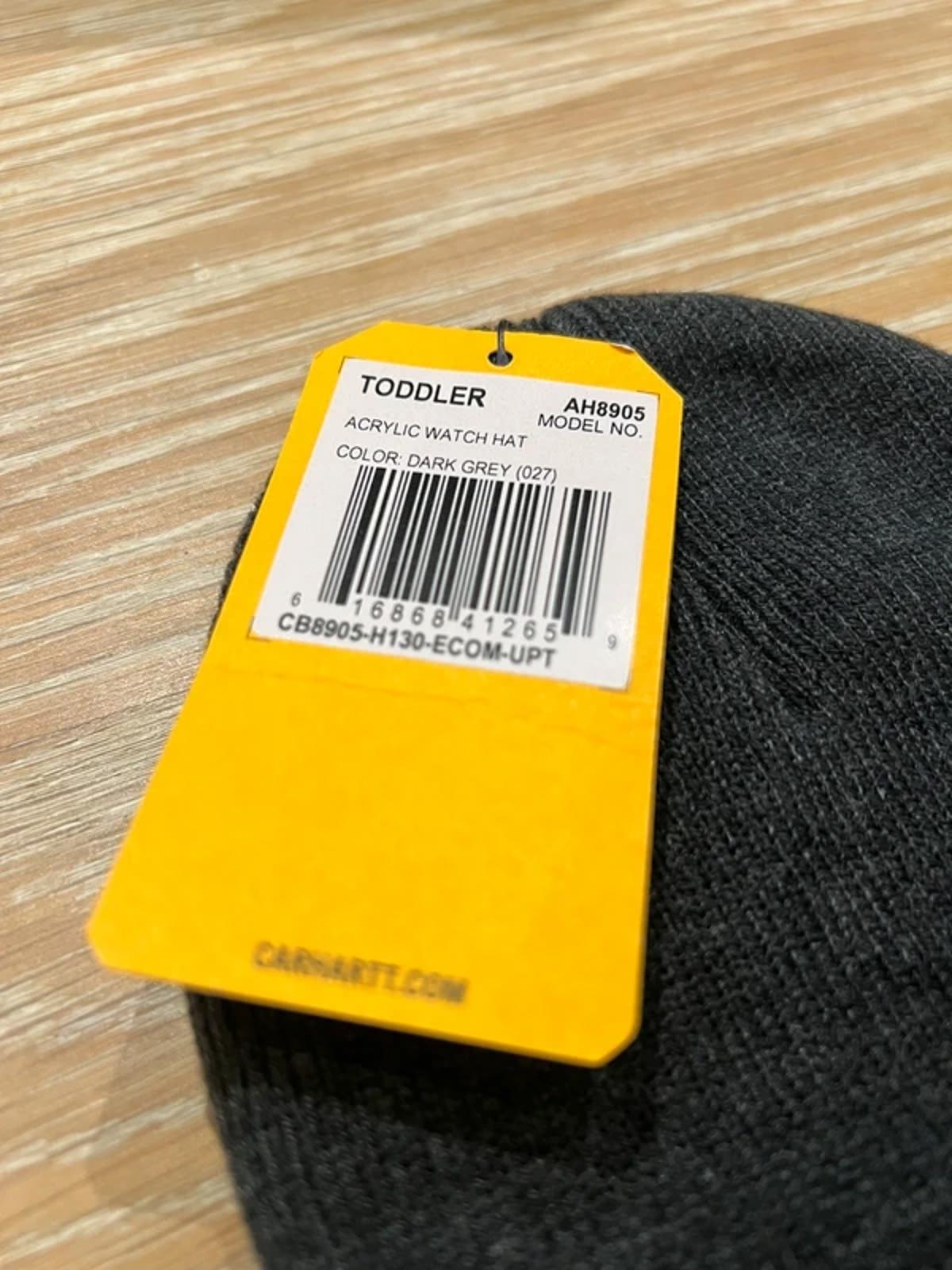 NEW Carhartt Children’s Toddler Beanie Hat 1–5Y