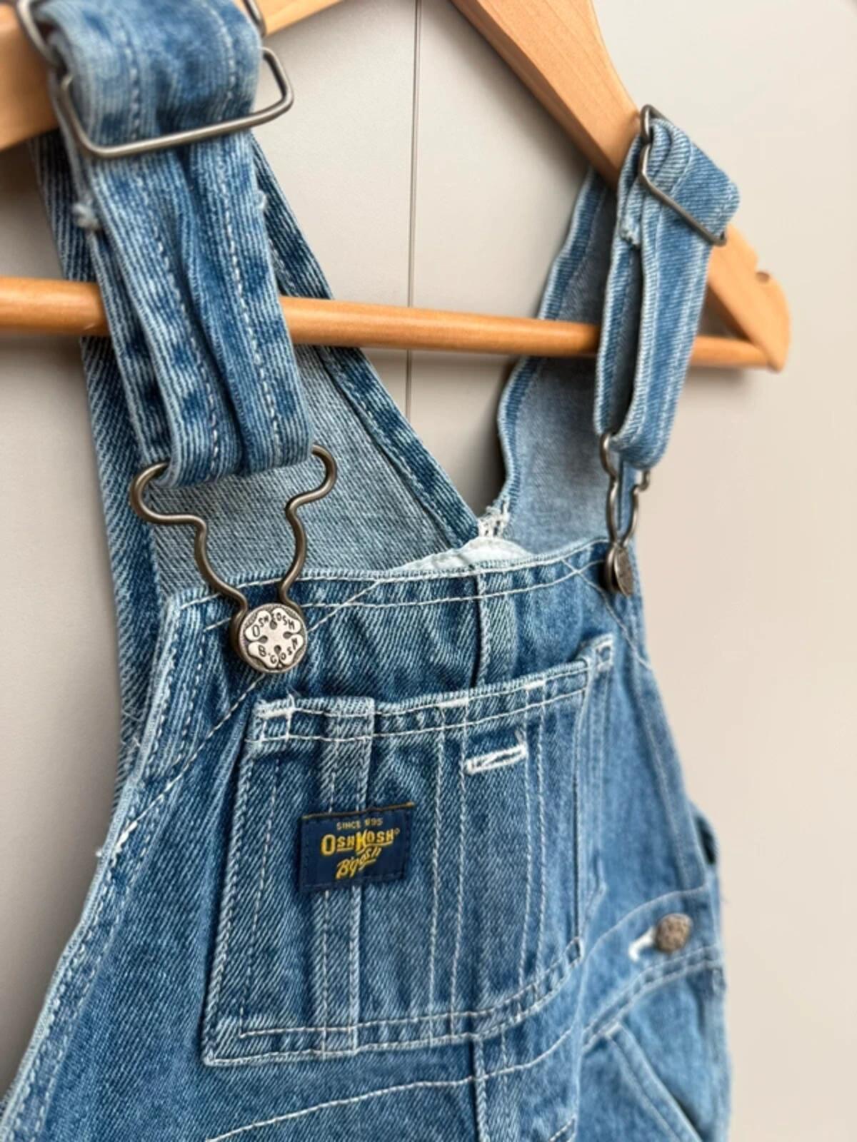 Oshkosh Vintage Dungaree Denim Dress 5T