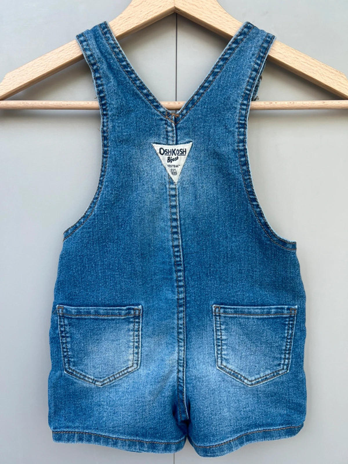 Oshkosh Denim Shortalls 2T