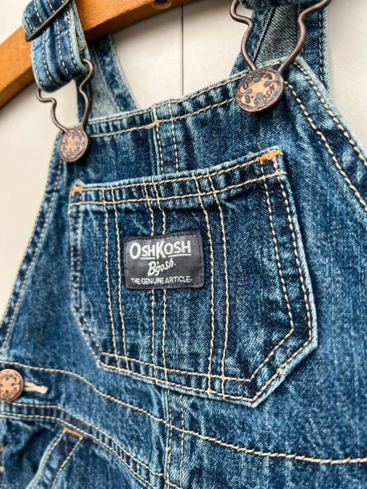 Oshkosh Classic Denim Dungarees 6M